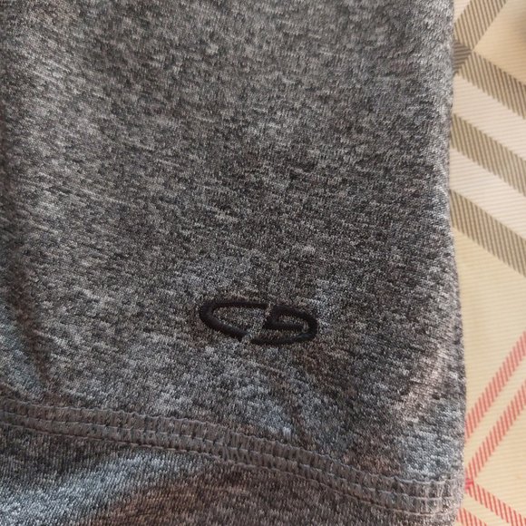 Champion Hoodie Sweater 'Loose' Drawstring Ruched Cuffs Gray Size XL - Picture 6 of 6